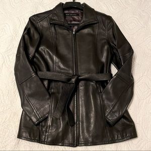 Marc New York Black Leather Jacket